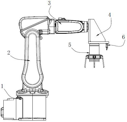 Universal robot grabbing device based on electromagnetic attraction