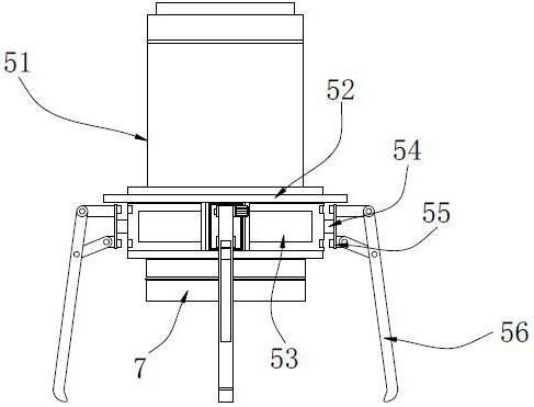 Universal robot grabbing device based on electromagnetic attraction