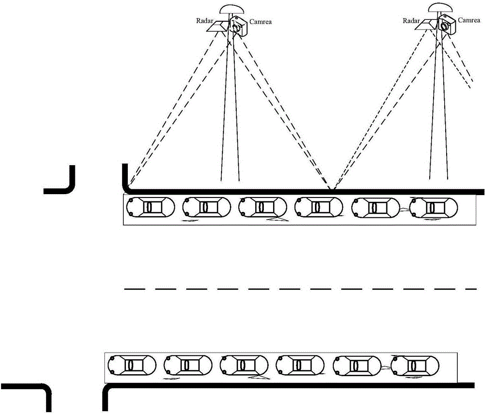 Photoelectric-and-radar-combination parking space detecting system