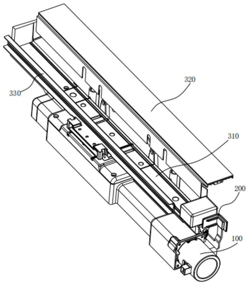 Stacking, pushing and lifting integrated device and mahjong machine