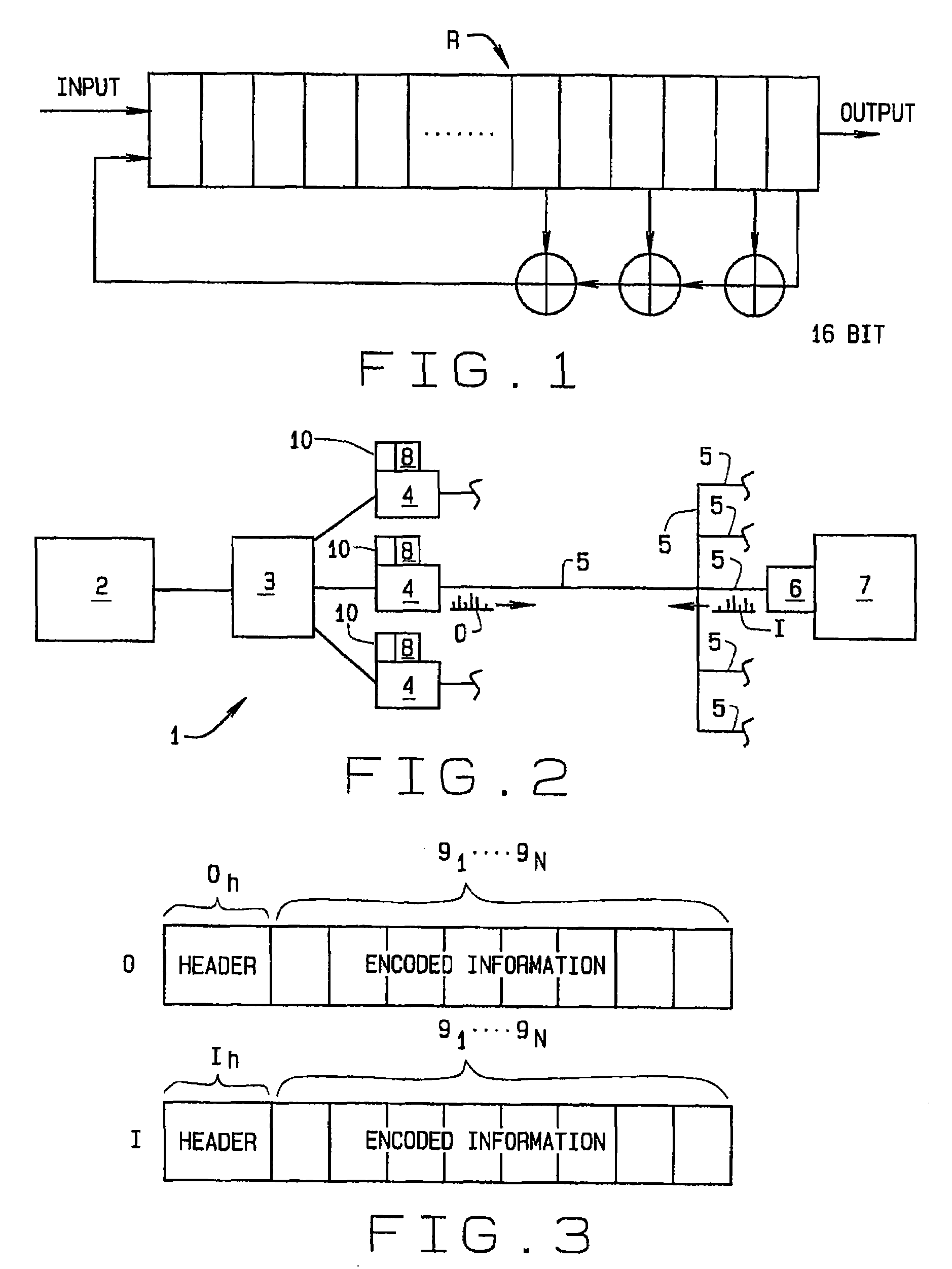 Method of correcting message errors using cycle redundancy checks