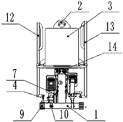 A limb linkage rehabilitation training device