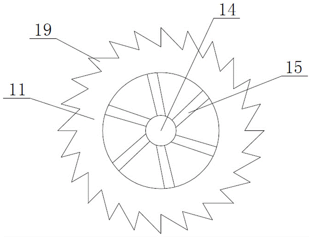 Bulk material gathering device, bulk material loading machine and loading method