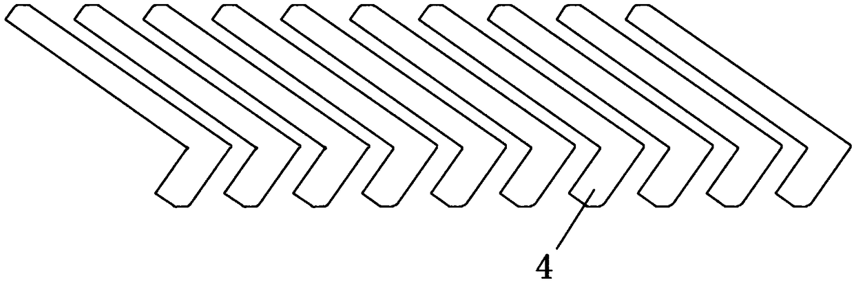 Narrow L-shaped film and production method thereof