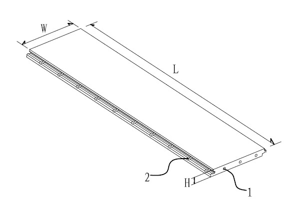 Internal-stress-free floor producing method