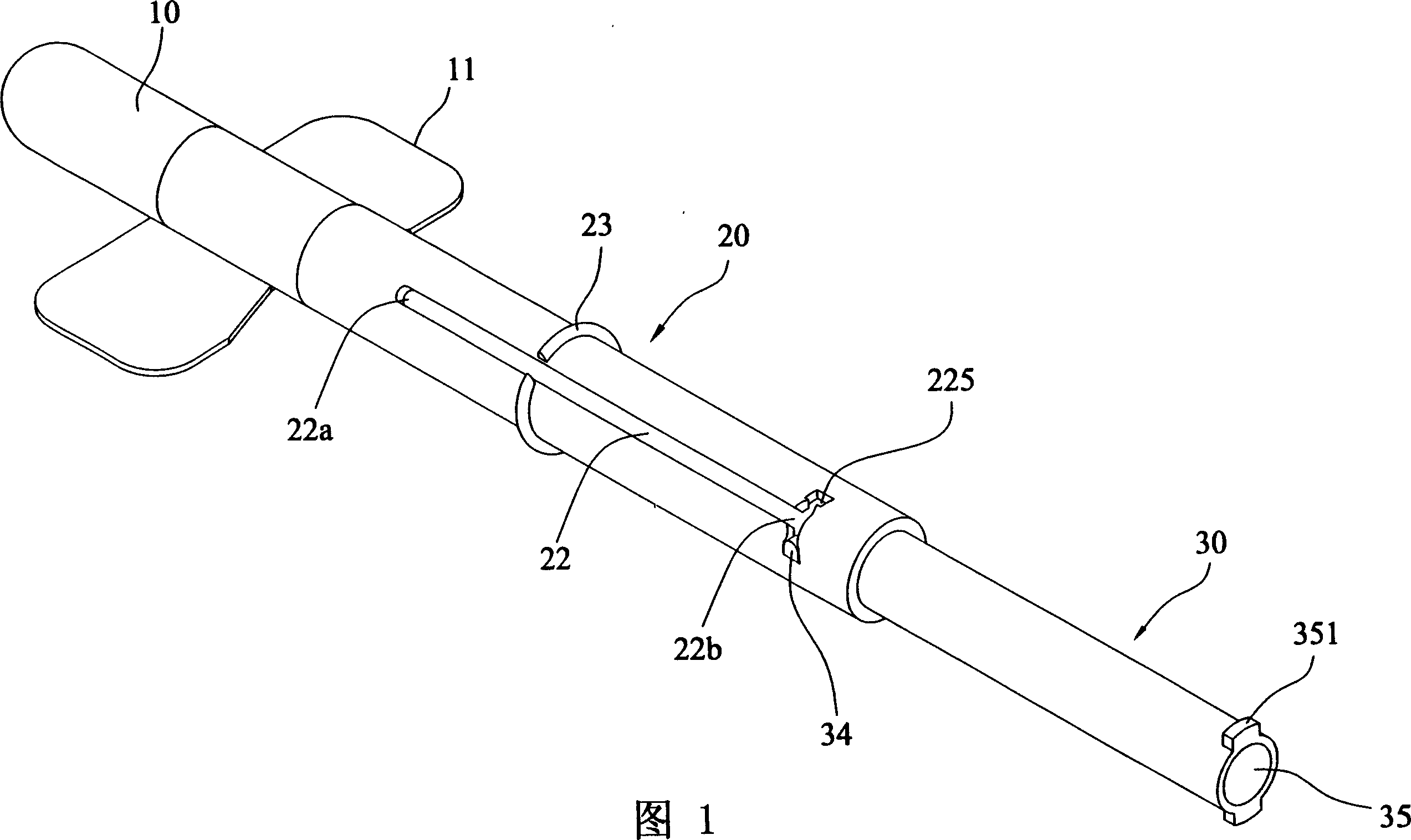 Butterfly needle safety needle sleeve device