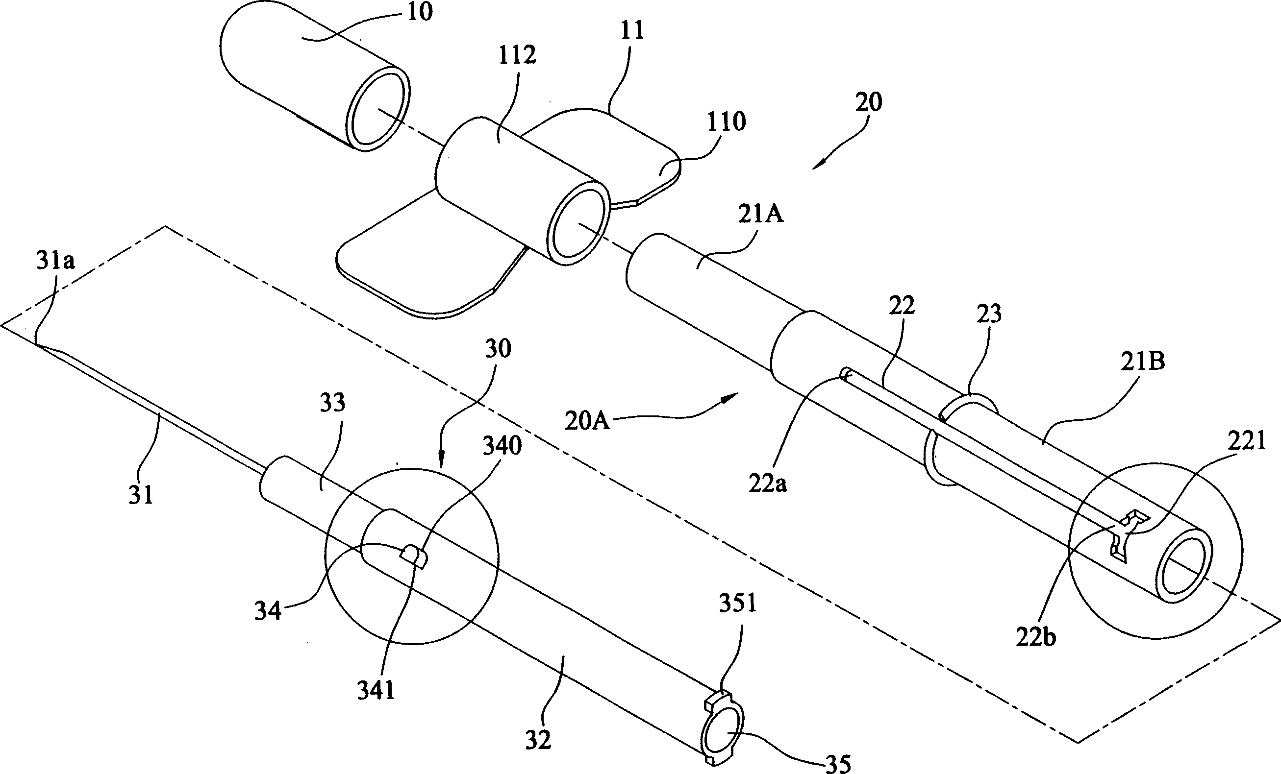 Butterfly needle safety needle sleeve device