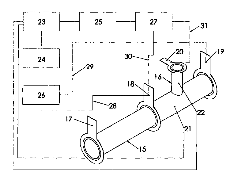 Method for accurately controlling viscosity of molten state glass in platinum channel