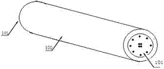 Device for simulating bidirectional self-oscillation under mutual interference of two stand column models under uniform flow