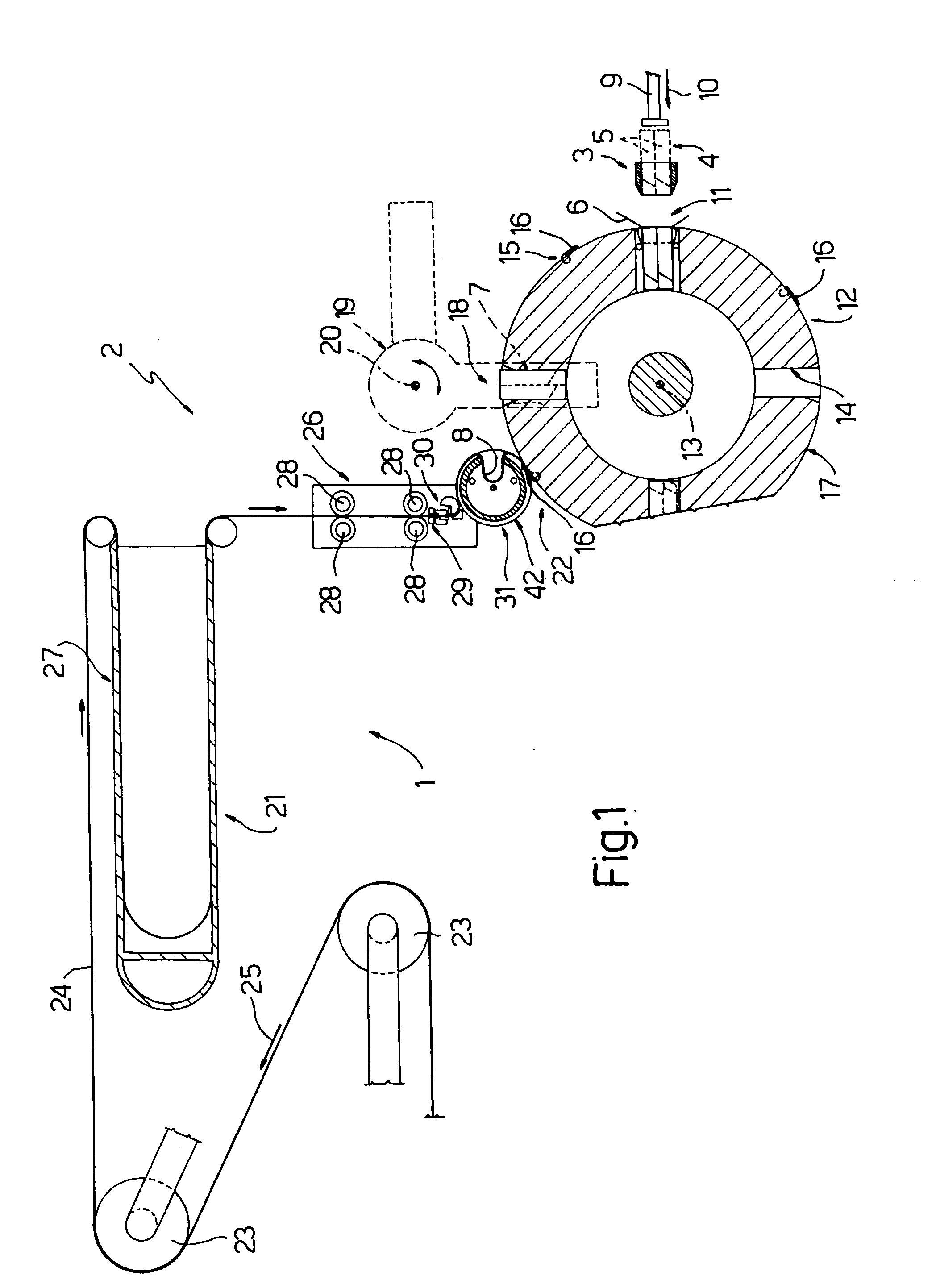 Product packing unit