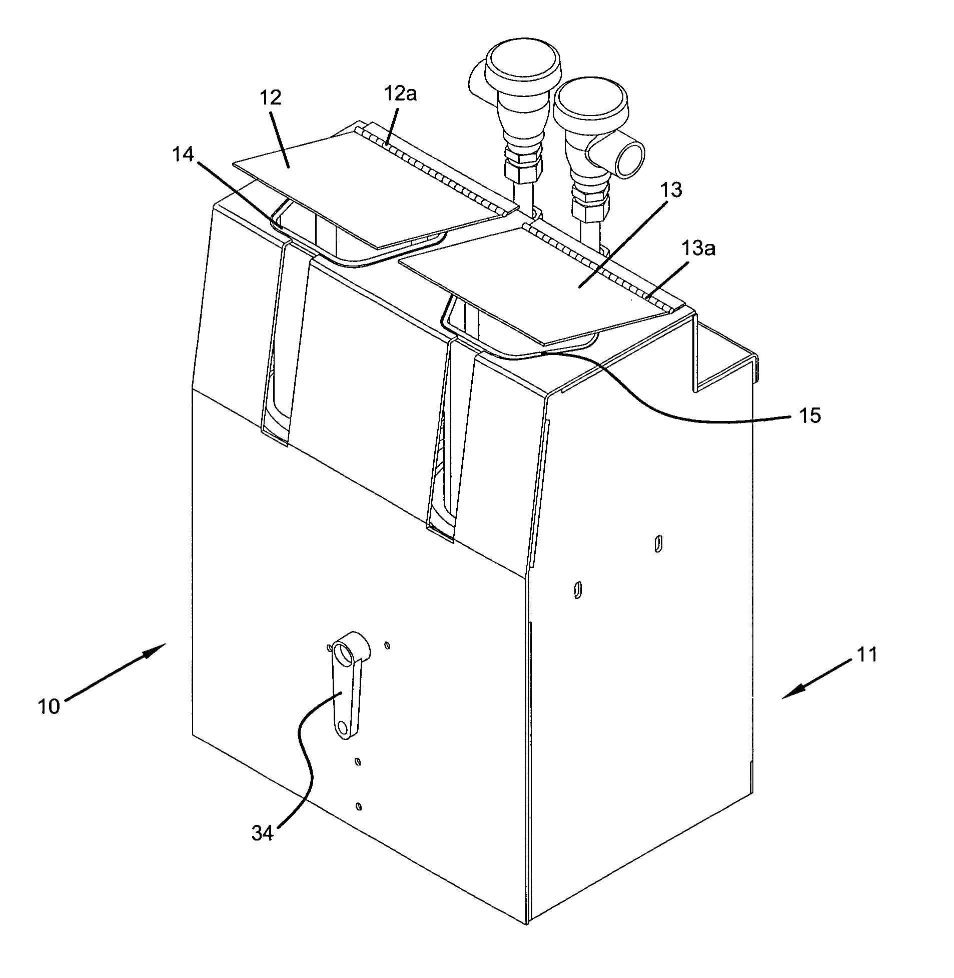 Solid product dispenser