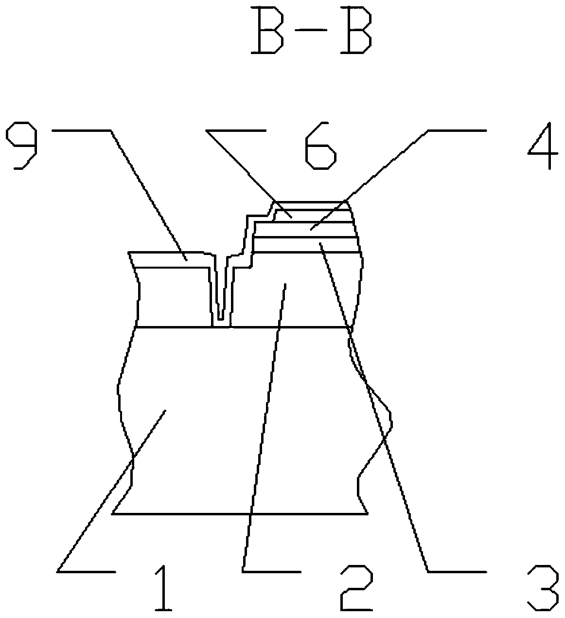 High-voltage LED chip structure and manufacturing method thereof