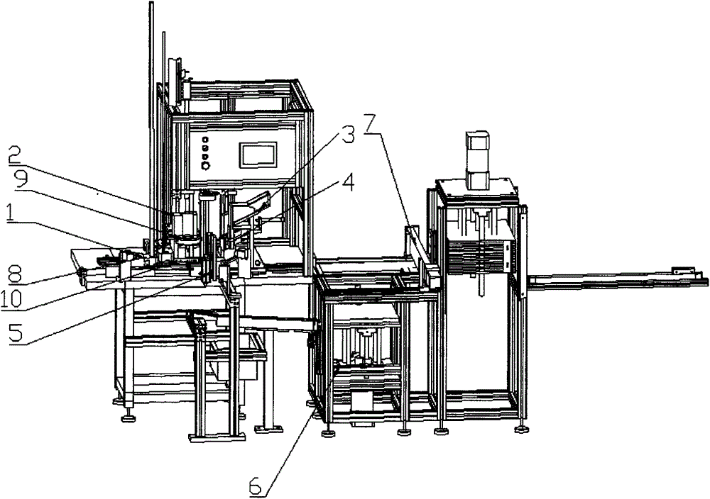 A kind of automatic assembly equipment for micro-motor rotor