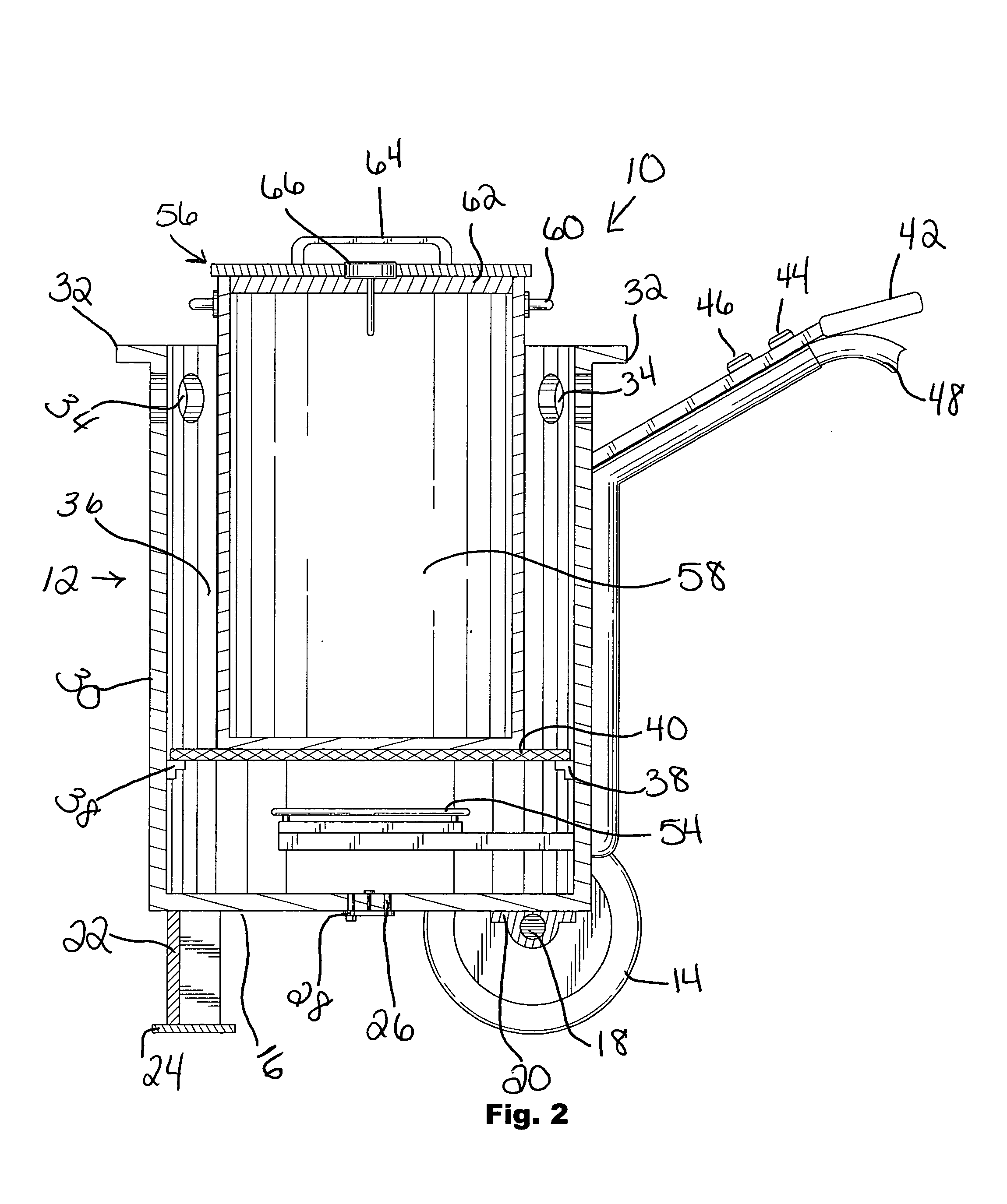 Portable tar heating and melting apparatus