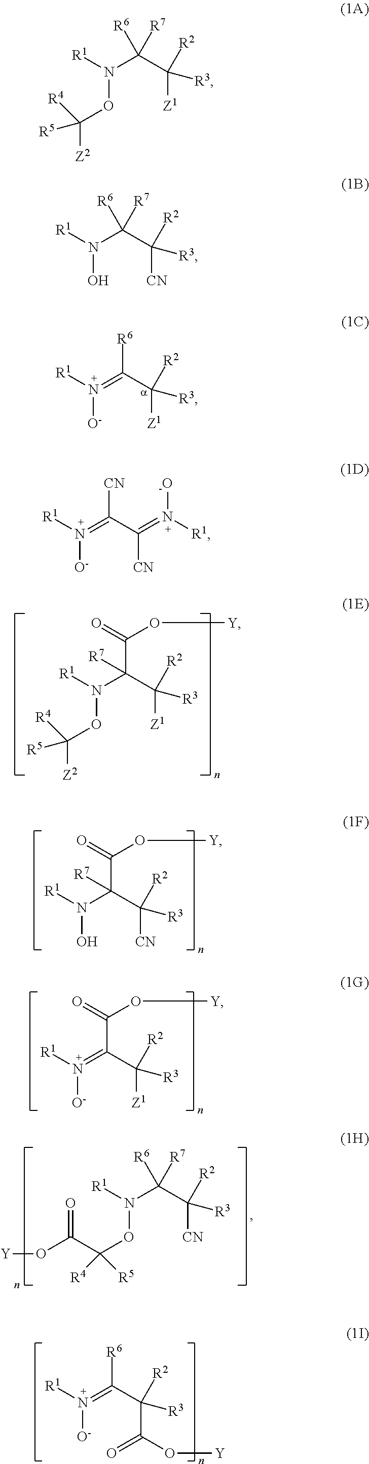 Regulators for controlling linear and pseudo-ring expansion polymerization of vinyl monomers