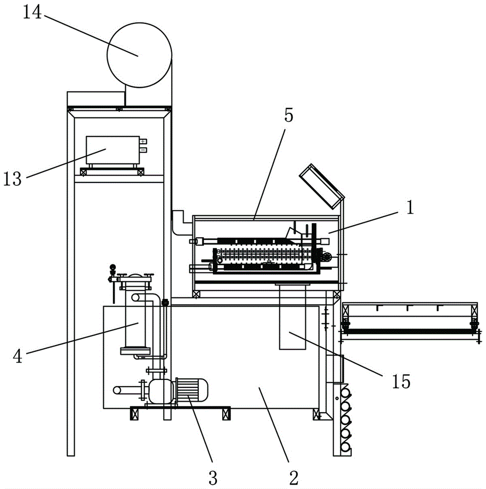 Horizontal electroplating production line for circuit boards