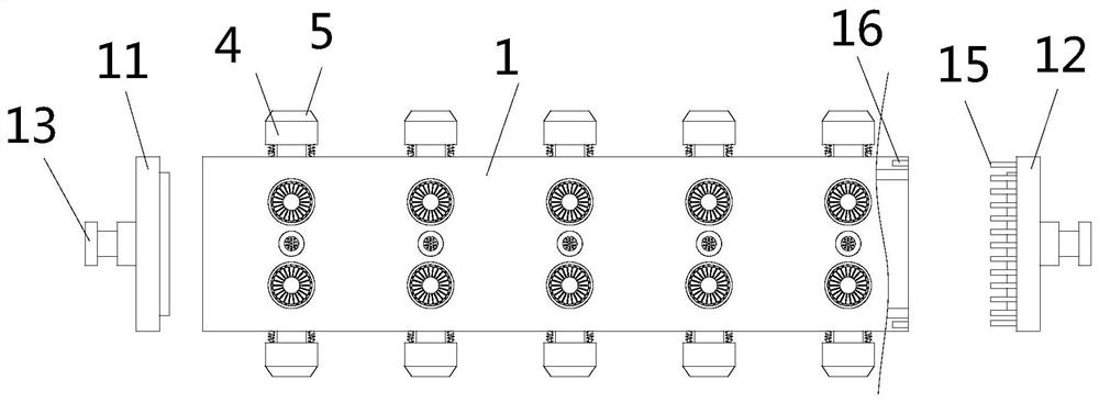 Soil remediation device for plateau soil