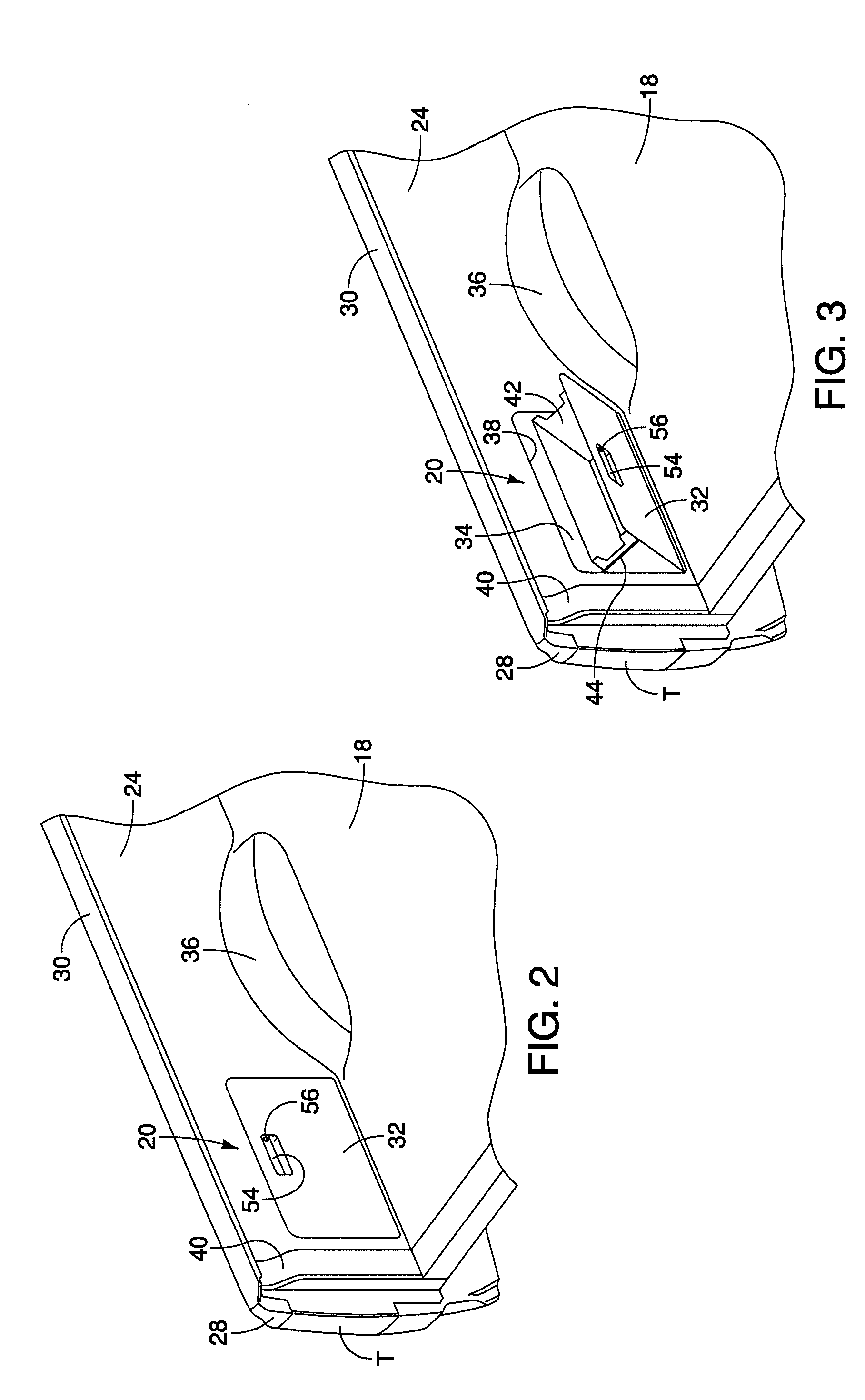 Vehicle cargo sidewall structure