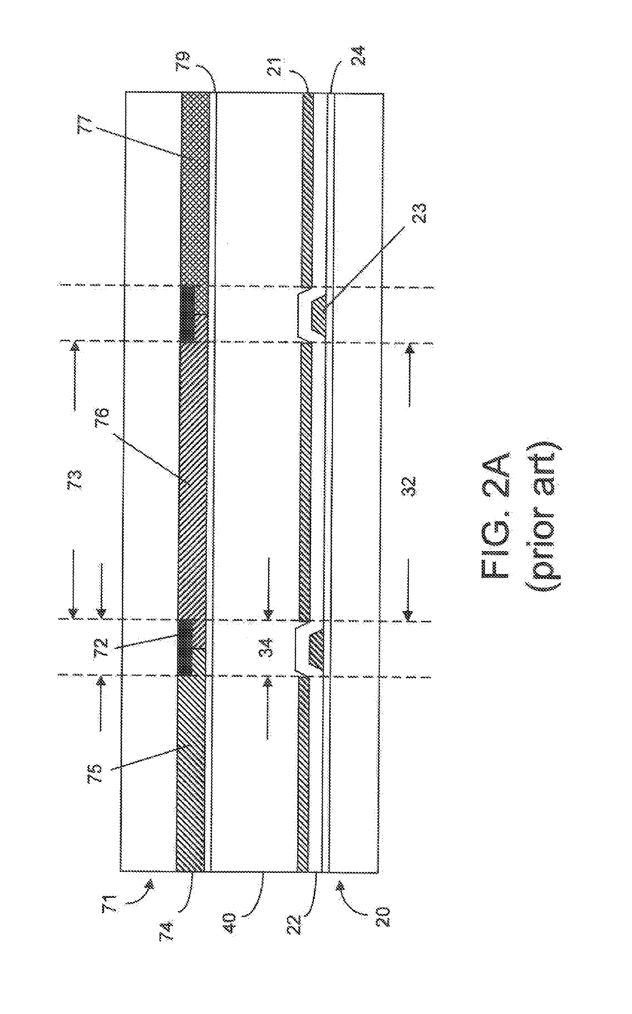 Curved LCD display device