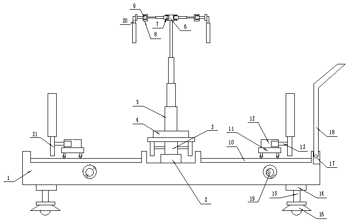 A glass safety transport device for building construction