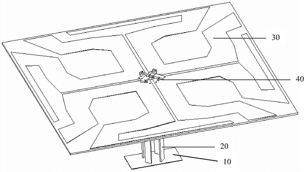 A dual-polarized broadband antenna dipole unit and a broadband dual-polarized antenna