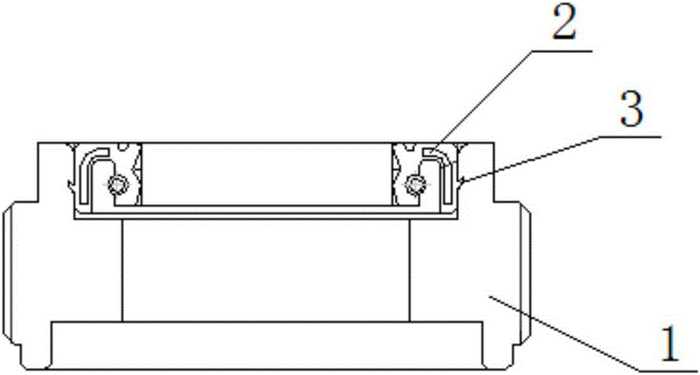 Sealing structure of gear and rack steering device