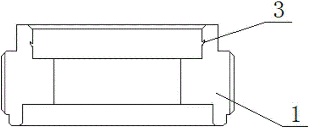 Sealing structure of gear and rack steering device