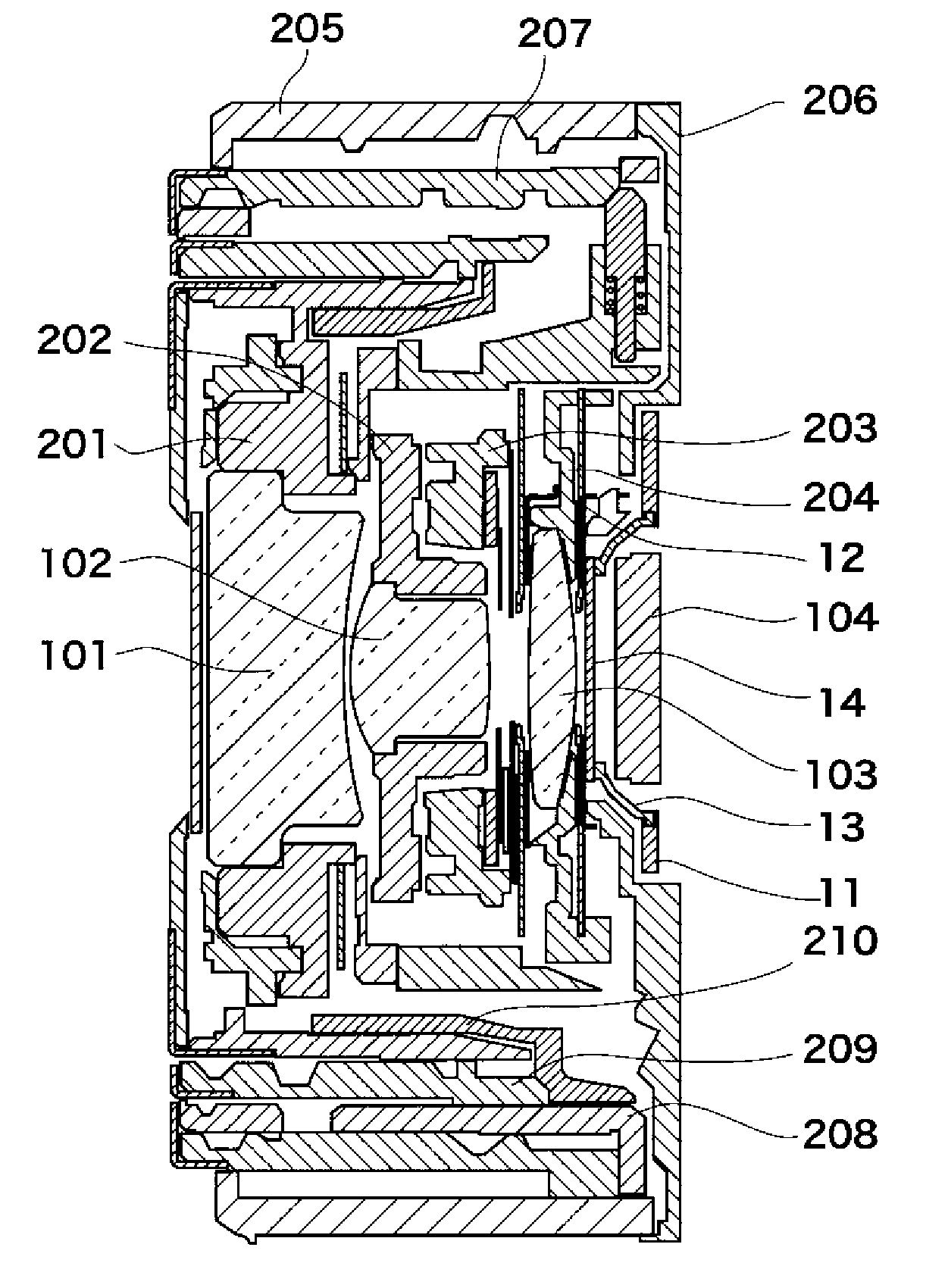 Zoom lens barrel and image pickup apparatus having the same