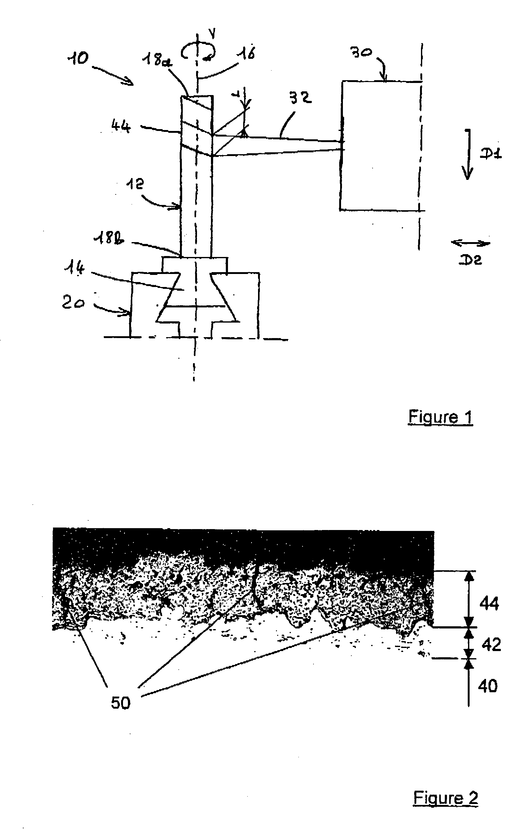 Process for obtaining a flexible/adaptive thermal barrier