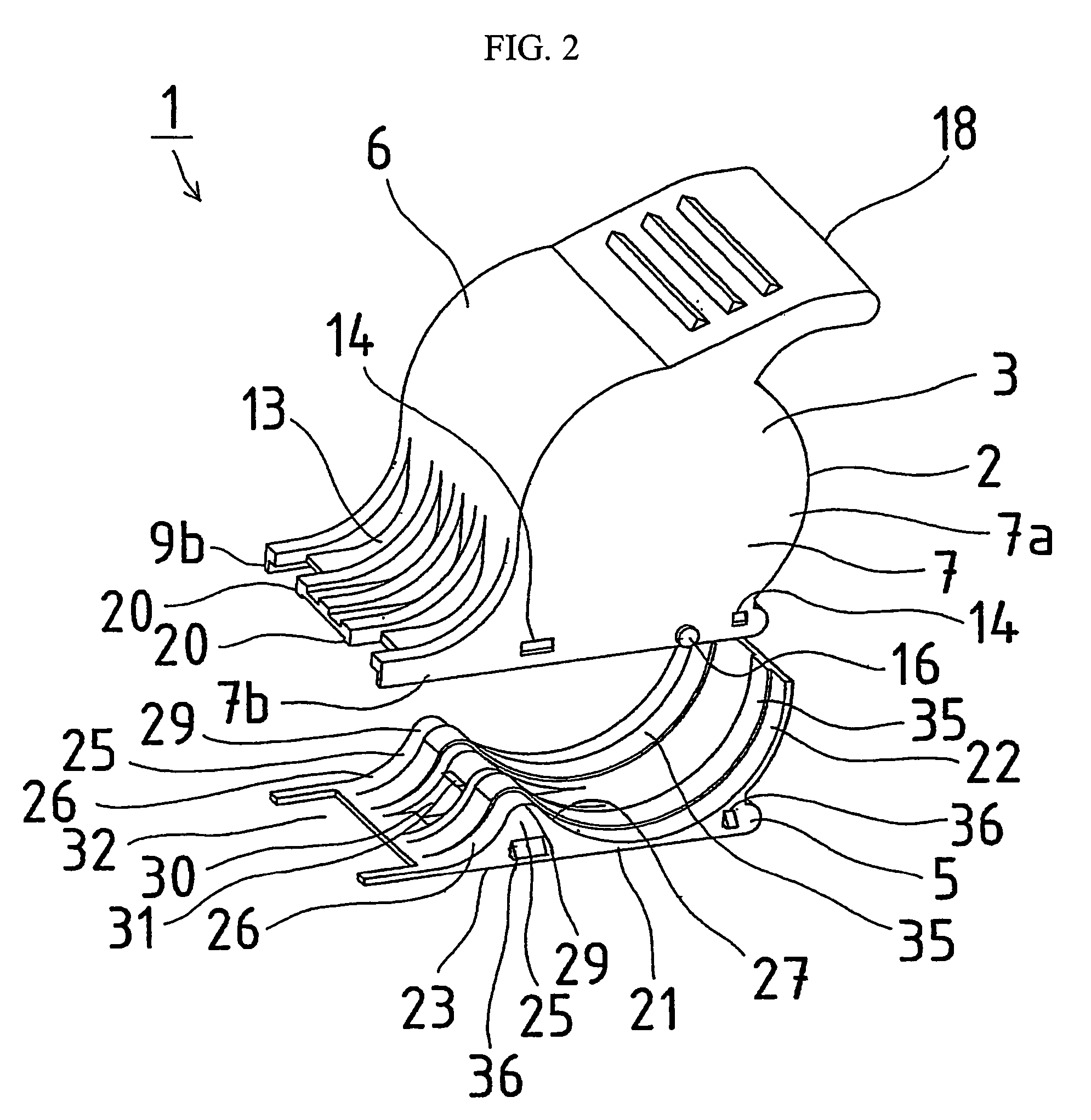 Staple refill with backward movement preventing member