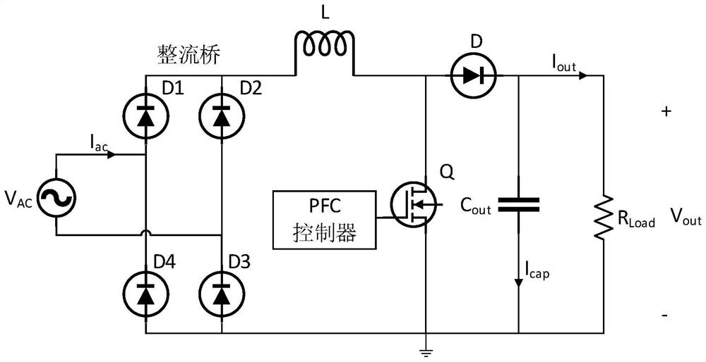 Power converter controlled capacitor circuits and control method thereof