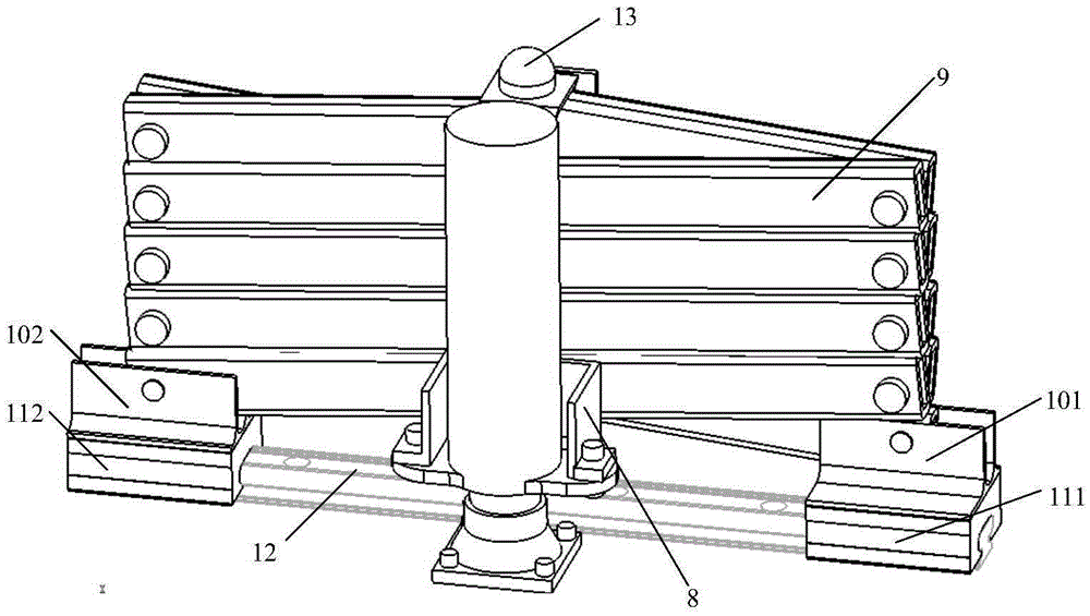 Three-freedom-degree lifting device directly driven by hydraulic pumps