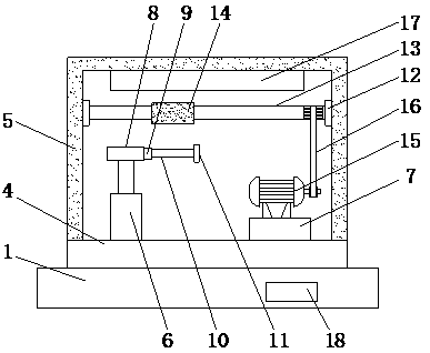 A detection device for a bearing sales rack