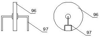 Foundation pit anchor cable cutting machine