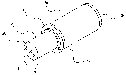 Underwater robot diving depth self-adjusting device