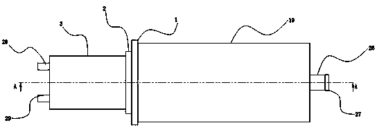 Underwater robot diving depth self-adjusting device