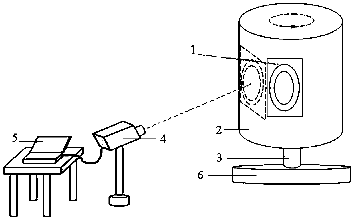 A monocular vision measurement method for measuring the position, attitude and rotation angle of objects with concentric circular targets