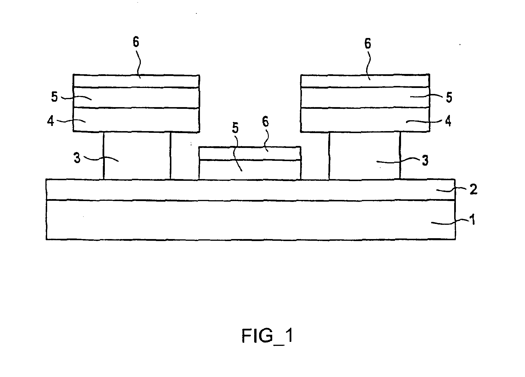 Structured electrodes