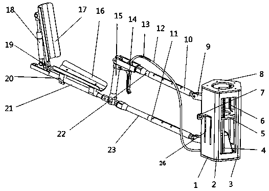 Portable pineapple bagging assistance device