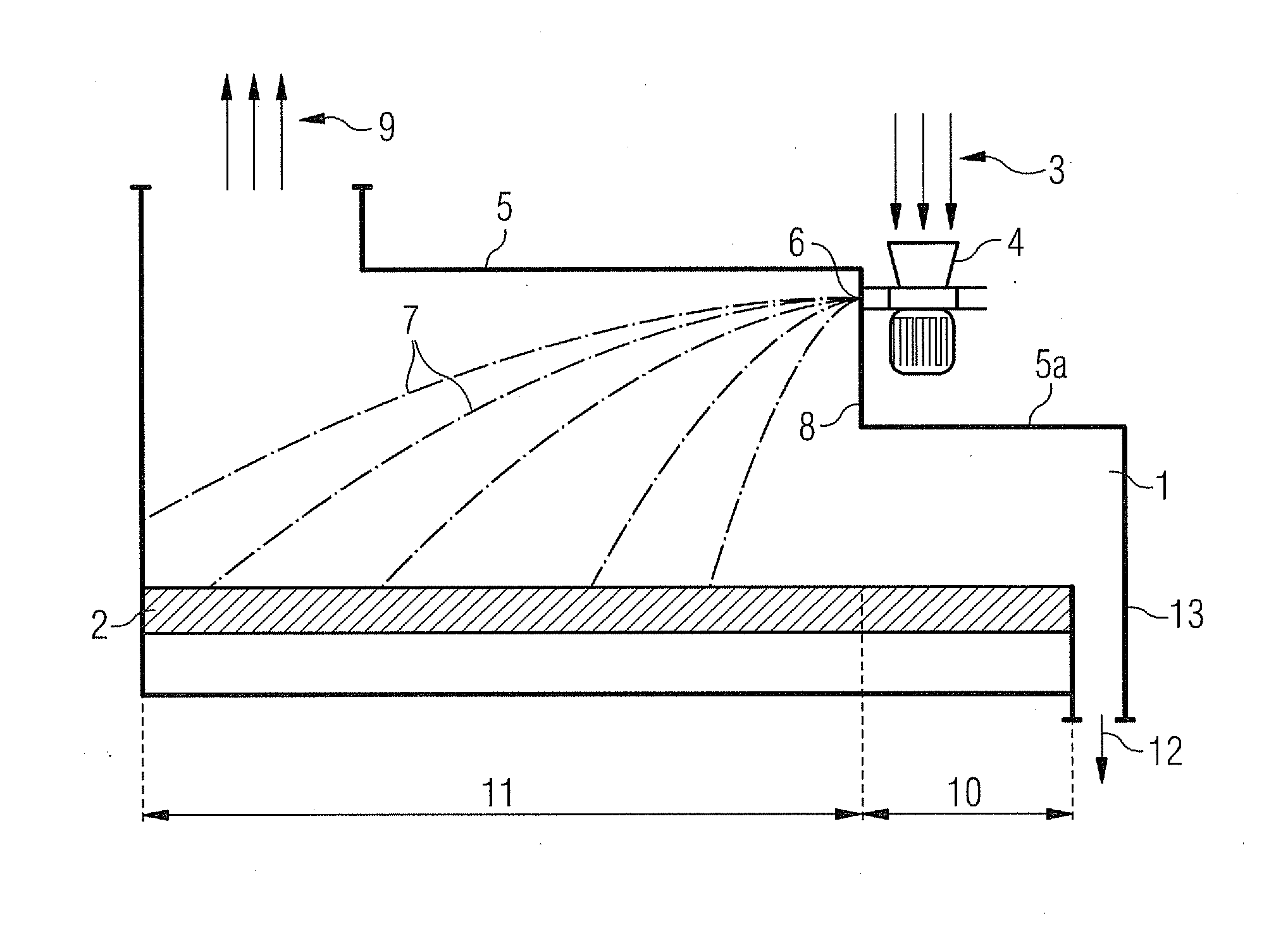 Method for mechanical stoking in firing installations and firing installation