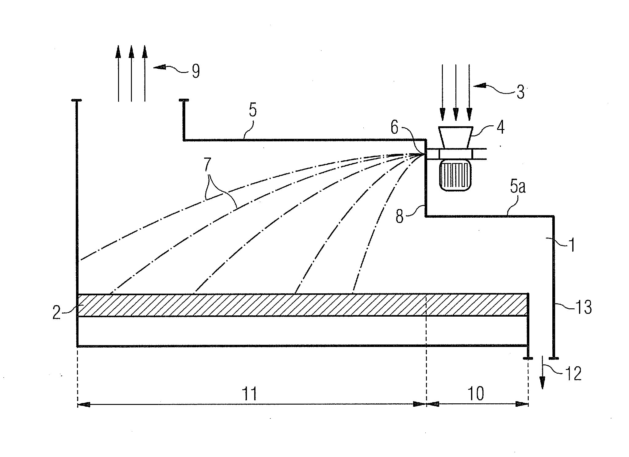 Method for mechanical stoking in firing installations and firing installation