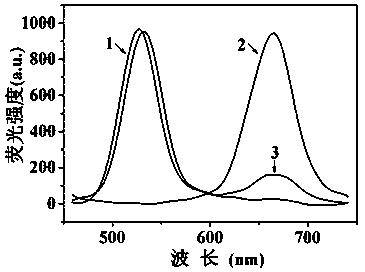 A kind of boronated quantum dot ratio fluorescent probe and its preparation method and application