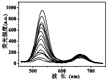 A kind of boronated quantum dot ratio fluorescent probe and its preparation method and application