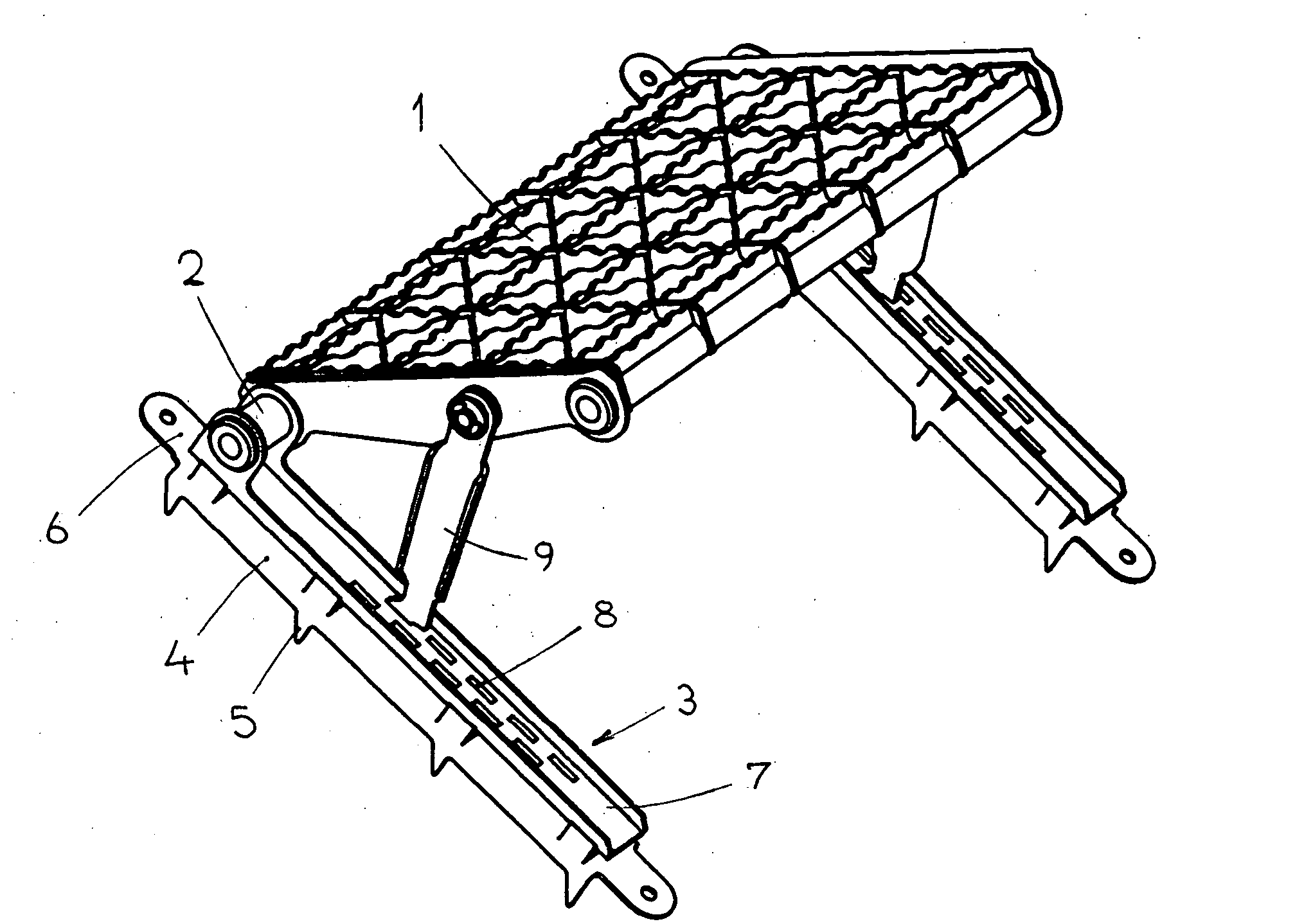 Step for temporary installation