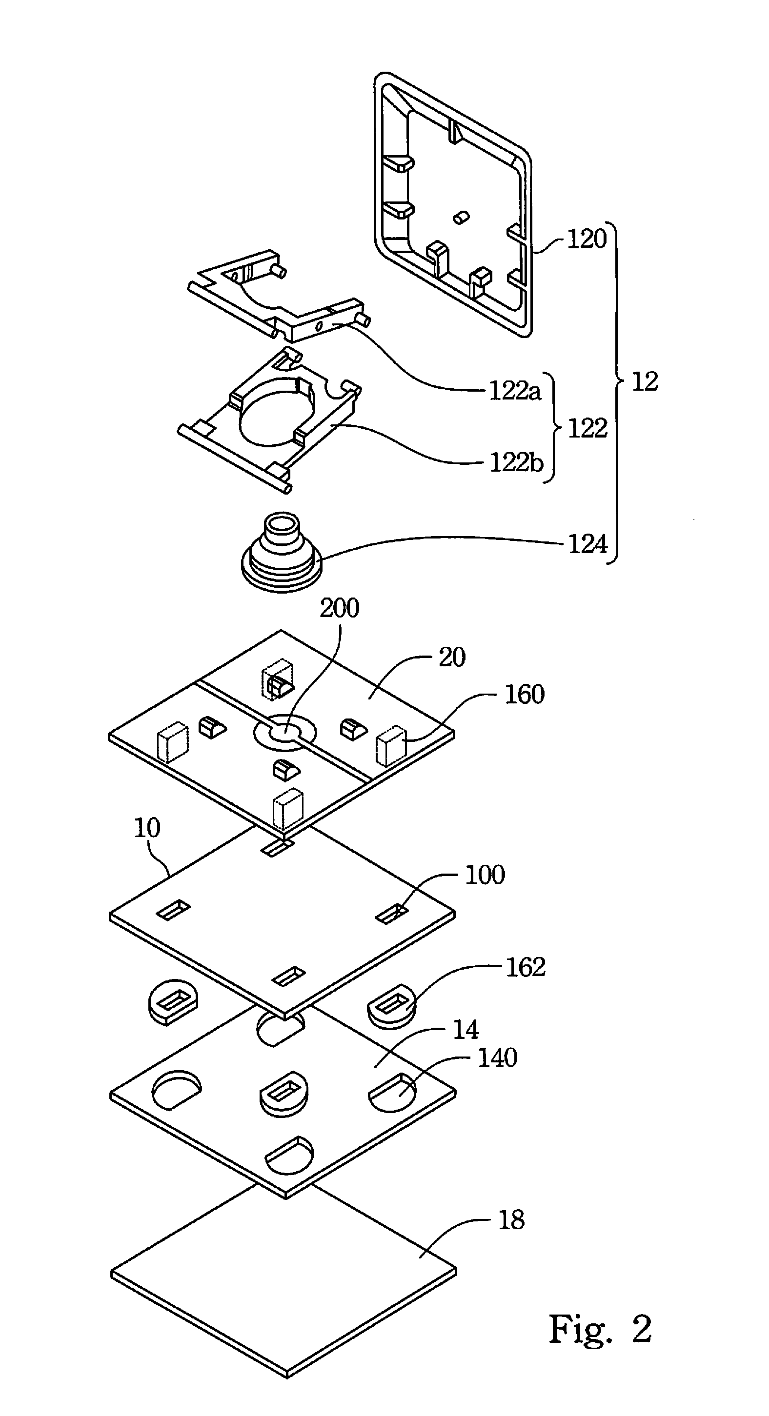 Luminescent keyswitch module and keyboard thereof