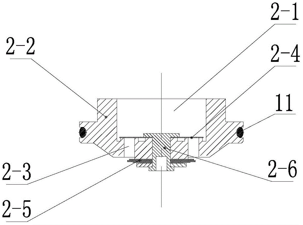 A miniature sound-absorbing accumulator for shock absorbers