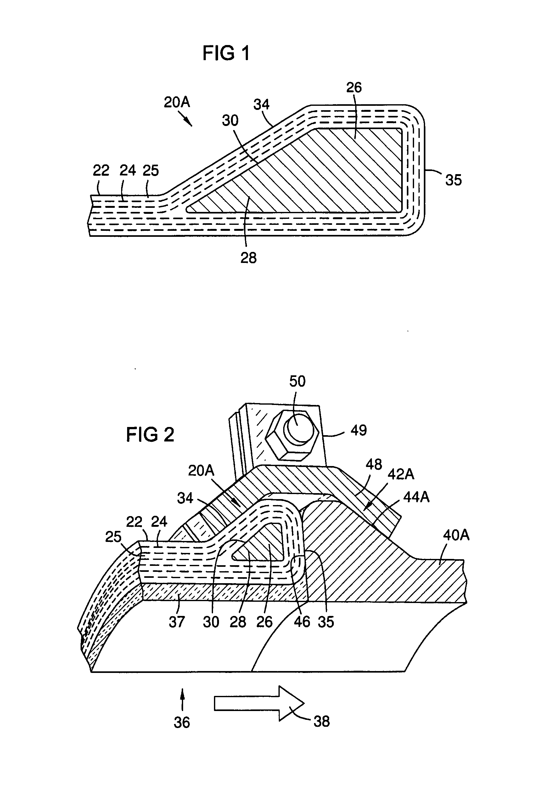 Ceramic matrix composite attachment apparatus and method