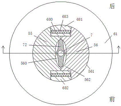 Plate fixing device adopting water cooling and used for welding