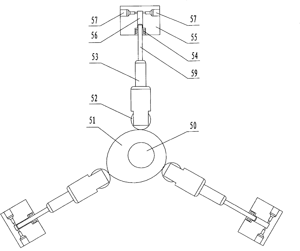 Liquid distribution valve and liquid chromatographic pump equipped with same