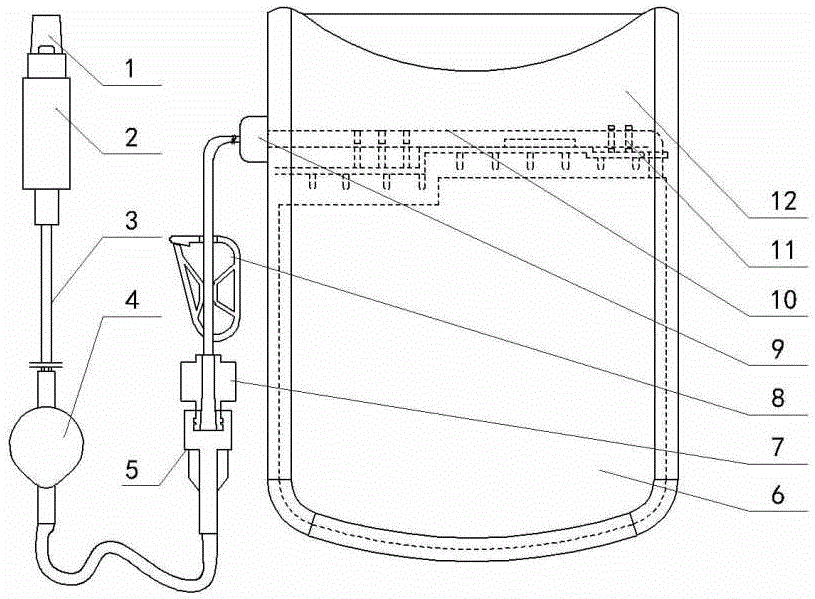 Infusion bag matched for safe drug infusion pump